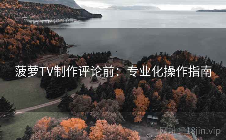 菠萝TV制作评论前：专业化操作指南
